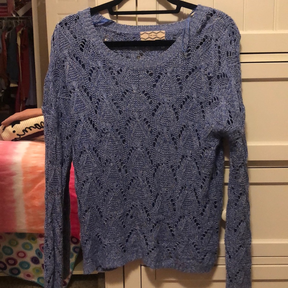 Blue sweater